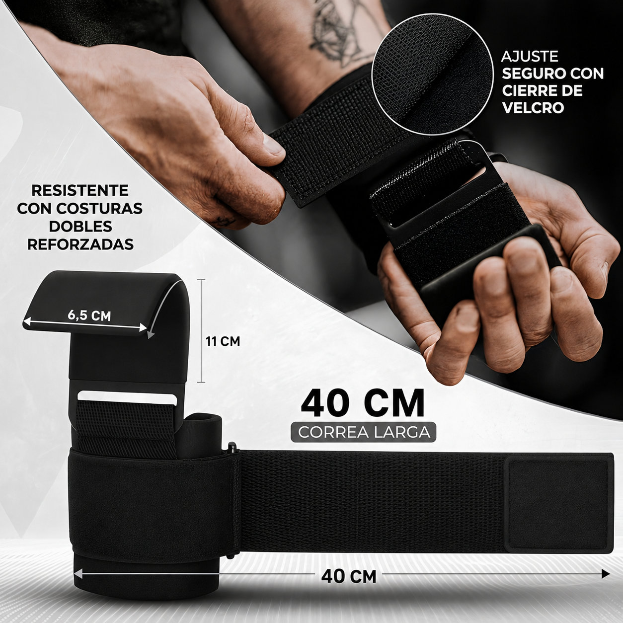 PullGrip™ Ganchos de Fuerza